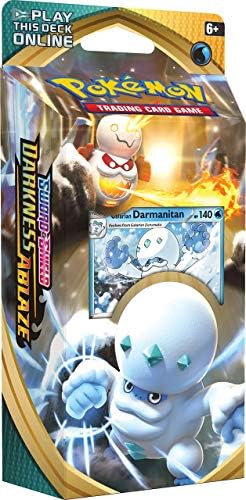 Pokemon TCG Sword Shield Darkness Ablaze Theme Deck Featuring Galarian Darmanitan