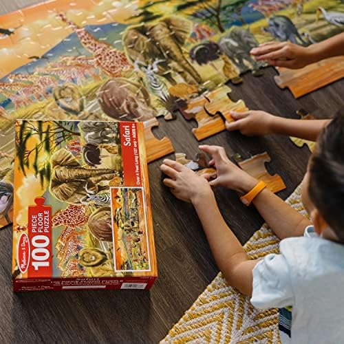 Melissa & Doug Melissa Doug African Plains Safari Jumbo Jigsaw Floor Puzzle