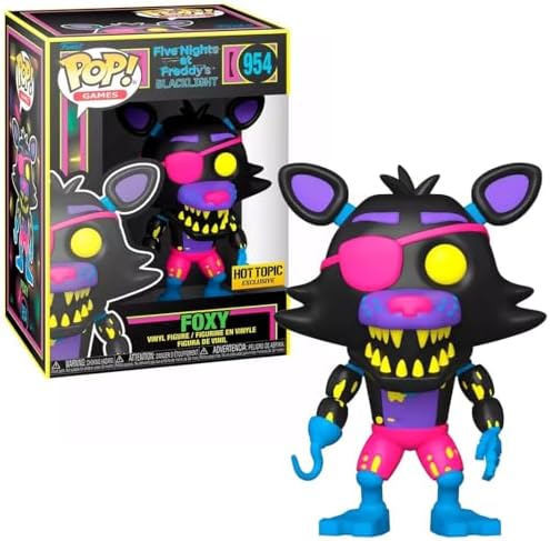 Funko Five Nights at Freddy's POP Foxy Vinyl Figure 954 Blacklight