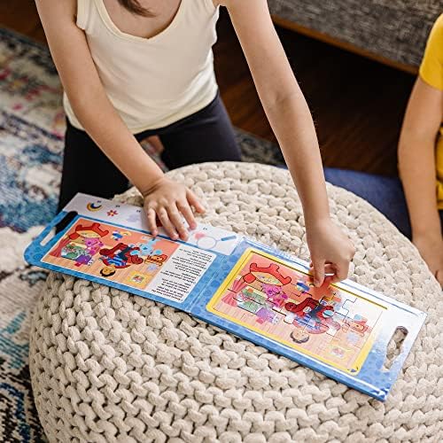 Melissa & Doug Melissa Doug Blue's Clues You Take-Along Magnetic Jigsaw Puzzle