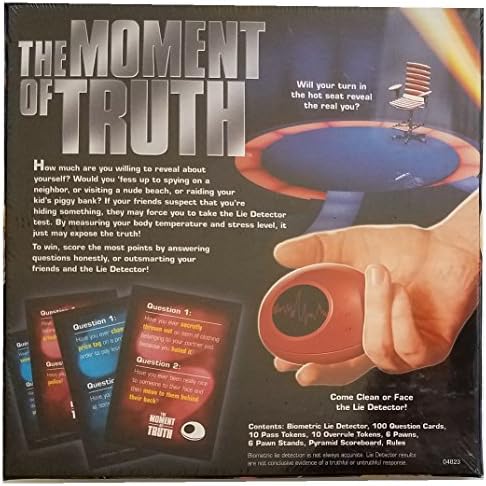 Hasbro The Moment Of Truth Game