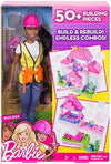 Barbie Builder Doll Playset Black Hair