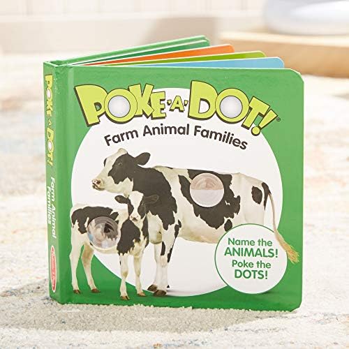 Melissa & Doug Melissa Doug 41353 Poke-a-Dot Farm Animal Families