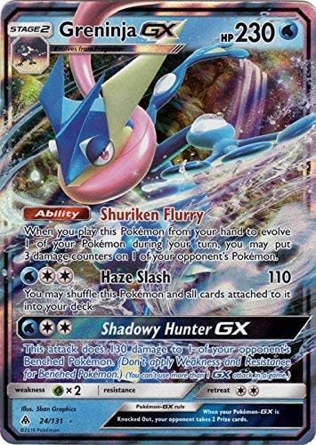 Pokemon Greninja GX - 24131 - Ultra Rare - Forbidden Light