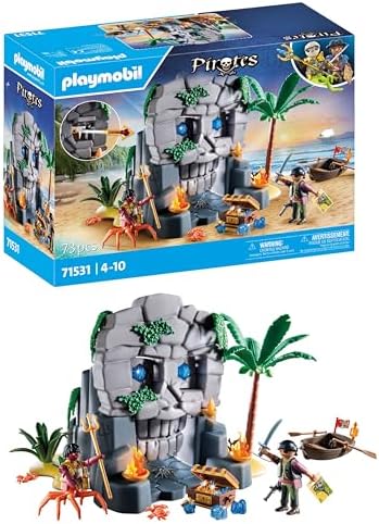 Playmobil Pirates Battle with The Giant Octopus