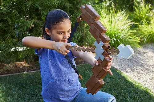 Mattel Minecraft Ultimate Bow Arrow Set with Sounds Kid-Sized Accessory for Pretend Play