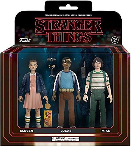 Funko Action Figure Stranger Things 3Pk Pack 1 Action Figures