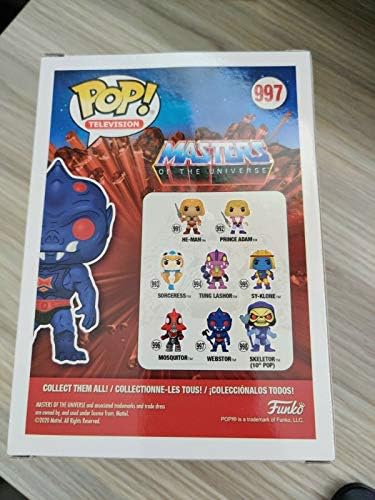 POP Funko Pop Masters of The Universe Metallic Webstor 997