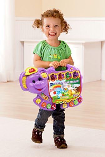 VTech Touch and Teach Elephant Purple