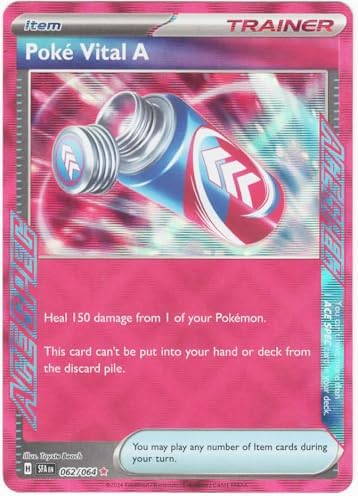 Pokemon - Poke Vital A 062064 - Shrouded Fable - Ace Spec - Single Card