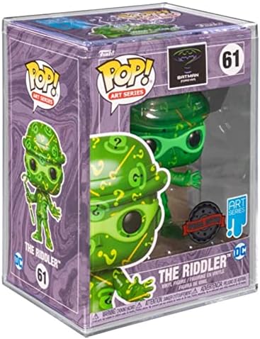 Funko POP DC's Batman Forever The Riddler Art Series with Protector