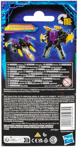 Transformers Legacy United Core Class Energon Universe Galvatron 3.5-inch Converting