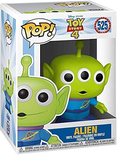 Disney Pixar Toy Story 4 - Alien Funko Pop Vinyl Figure Includes Compatible Pop Box
