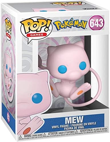 Funko Pop Pokemon - Mew Vinyl Figure Bundled with Compatible Box Protector Case