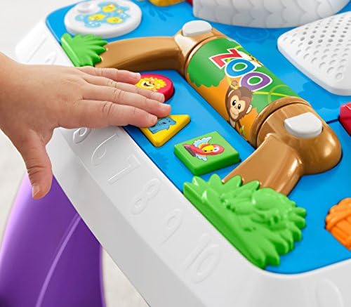 Fisher-Price Baby to Toddler Toy Laugh Learn Around The Town Learning Activity Table with