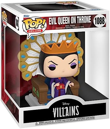 Funko Pop Deluxe Villains - Evil Queen on Throne