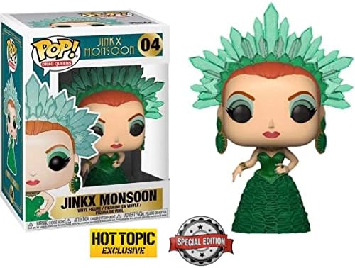 POP Funko Pop Drag Queens Jinkx Monsooon 04 Hot Topic Vinyl Figure