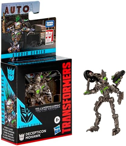 Transformers Studio Series Core The Last Knight Decepticon Mohawk 3.5-inch Converting