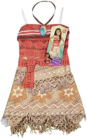 Disney Princess Moana Dress Sing Shimmer Musical Outfit Sing-A-Long to How Far I'll Go