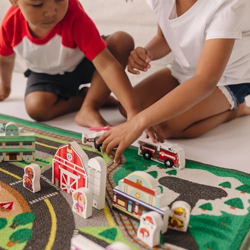 Melissa & Doug Melissa Doug PAW Patrol Activity Rug - Adventure Bay 22 Pieces PAW Patrol