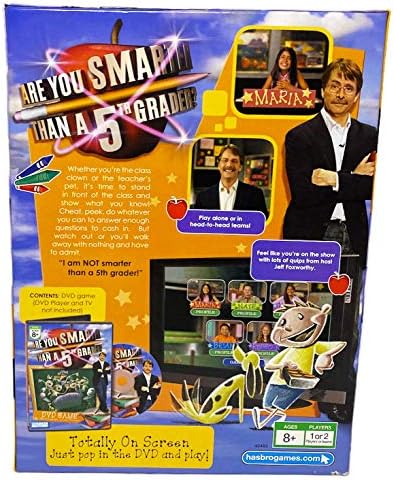 Hasbro Are You Smarter than a 5th Grader DVD Game by Hasbro