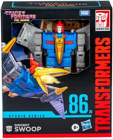 Transformers Studio Series Leader The The Movie 86-26 Dinobot Swoop 8.5-inch Converting