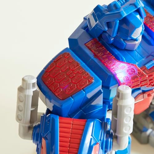 Transformers Dinobot Adventures Optimus Prime T-Rex Converting Toy with Lights and Sounds