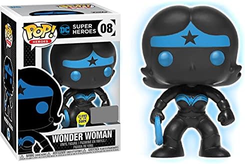 Funko POP Pop Vinyl Justice League Wonder Woman Silhouette Glow in The Dark Entertainment