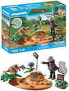 Playmobil Dinos Stegosaurus Nest with Egg Thief