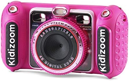 VTech KidiZoom Duo DX Digital Selfie Camera with MP3 Player Pink