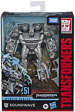 Transformers Studio Series 51 Deluxe Class Dark of The Moon Movie Soundwave Action Figure