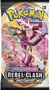 Pokemon TCG Sword Shield-Rebel Clash Booster Pack