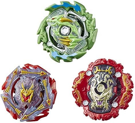 Beyblade Burst Rise Hypersphere Battle Heroes 3-Pack - Ace Dragon D5 Rudr R5 Viper Hydrax