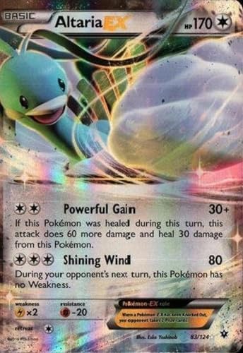 Pokemon - Altaria-EX 83124 - XY Fates Collide - Holo