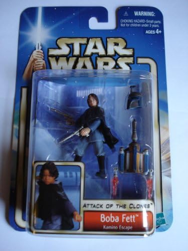 Hasbro STAR WARS ATTACK OF THE CLONES BOBA FETT KAMINO ESCAPE. by Star Wars