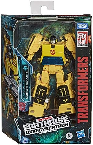 Transformers Generations War for Cybertron Earthrise Deluxe WFC-E36 Sunstreaker Action
