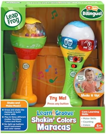 LeapFrog Learn and Groove Shakin' Colors Maracas