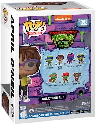 Funko POP Movies Teenage Mutant Ninja Turtles TMNT - April O'Neil O Neil - Collectable Vinyl Figure