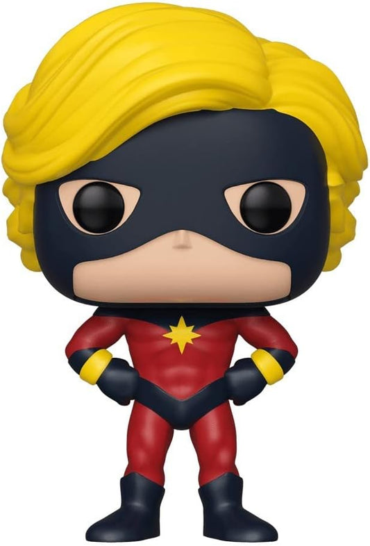 Marvel 80TH - POP Funko Vinyl Figure 526 Captain MAR-Vell NYCC 2019 Convention s