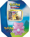 Pokemon TCG Pokemon GO Tin - Blissey 2 Foil Cards 4 Booster Packs
