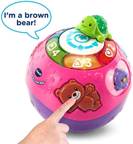 VTech Wiggle and Crawl Ball Multicolor