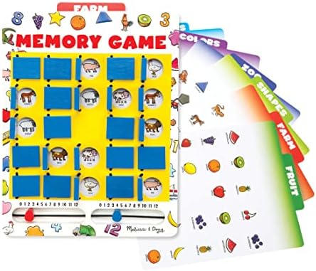 Melissa & Doug Melissa Doug Travel Memory Game 1 Scratch Fun Mini-Pad Bundle 02090