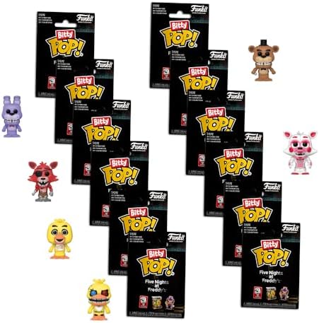 Funko Pop Bitty Singles Five Nights at Freddy's - 12 Piece Polybag