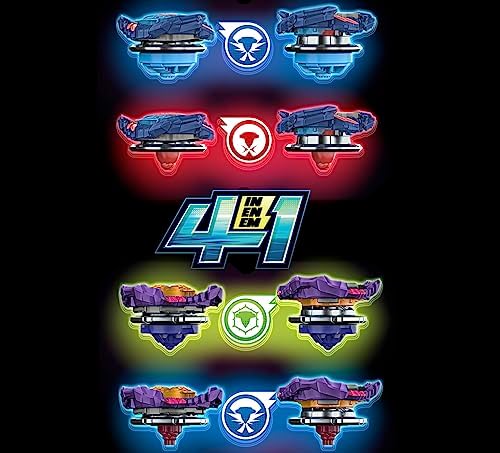 Beyblade Burst QuadStrike Ultimate Evo Valtryek V8 and Divine Xcalius X8 Spinning Top