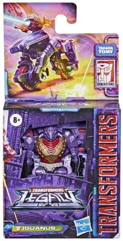 Transformers Generations Legacy Core Iguanus Action Figure - Ages 8 and Up 3.5-inch