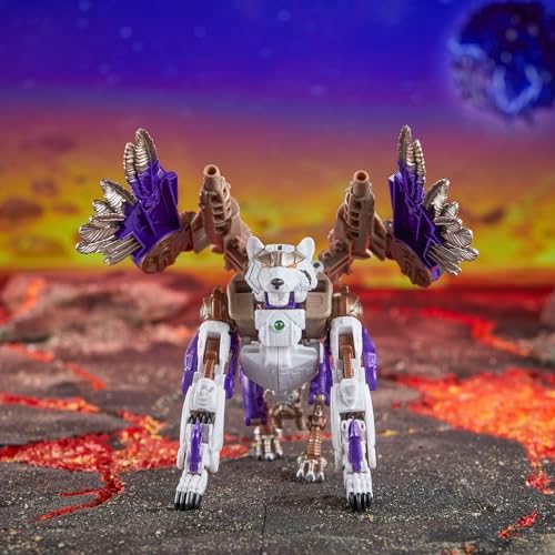 Transformers Legacy United Leader Class Beast Wars Universe Tigerhawk 7.5-inch Converting