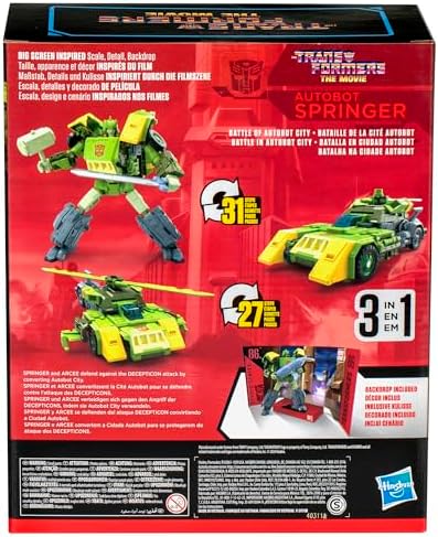 Transformers Studio Series Leader The The Movie 86-30 Springer 8.5-inch Converting Action