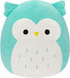 Squishmallows Original 14-Inch Winston Teal Owl - Large Ultrasoft Official Jazwares Plush