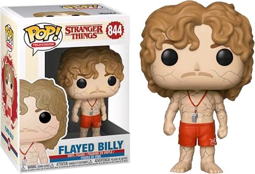 Funko POP Stranger Things - Flayed Billy Lifeguard Billy Funko Pop Vinyl Figure Bundled