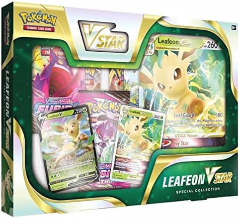 Pokemon Cards Leafeon VSTAR Special Collection Box